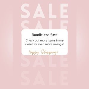 Bundle and Save!
